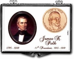 Gallery 2x3 Presidential Dollar Holder James K. Polk