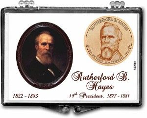 Gallery 2x3 Presidential Dollar Holder Rutherford B. Hayes