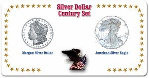 Silver Dollar Century Set Card & Sleeve