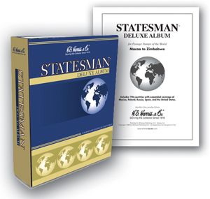 Harris Statesman Worldwide Stamp Album Part 2 Countries M to Z