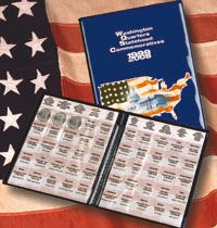 Supersafe State Quarters with D. C. & Trust Territories Album 112 Coins