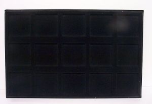 Falcon Coin Display Tray Black T15D