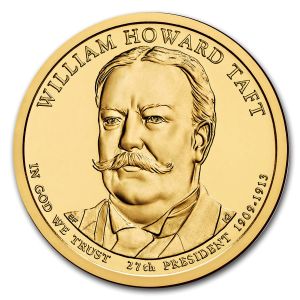 2013 D William Howard Taft Presidential Dollar