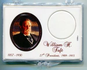 Gallery 2x3 Presidential Dollar Holder William Howard Taft
