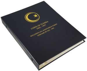 Arabian Brand Coin Album for Tunisia Coins 1943-1957 (Including Token Coinage of 1921-1945) #TN03