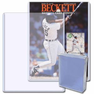pack of 10 Comic Book Topload Holders 7 1/4" X 10 3/4" X 5MM