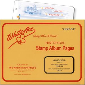 White Ace Supplement US Regular Issue Singles Simplified 2025 "USR54"