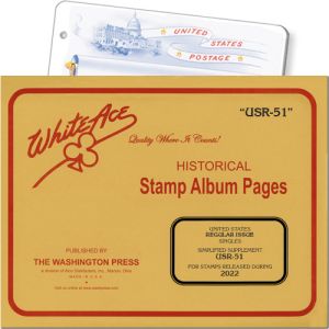 White Ace Supplement US Regular Issue Singles Simplified 2022 "USR51"