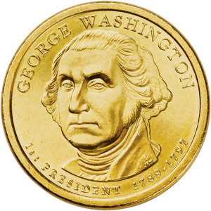 2007 P George Washington Presidential Dollar