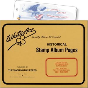 White Ace Commemorative Plate Blocks (2001-2003) Part 19