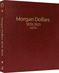 Whitman Prestige Coin Album and Slipcase – Morgan Dollars 1892-1921 Date & Mintmark Set