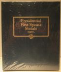 Whitman Classic Coin Album 2477 Presidential First Spouse Medal 2007-DATE 