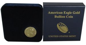 U.S. Mint 1/10 oz Gold Eagle Presentation Box