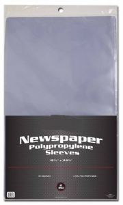 pack of 50 Poly Bags 16 1/4" x 24 1/8" Newspaper Size 