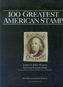 100 Greatest American Stamps by Klug & Sundman