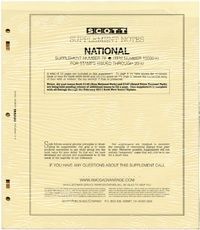 2019 Scott U.S. National Stamp Supplement #87 - 100S019