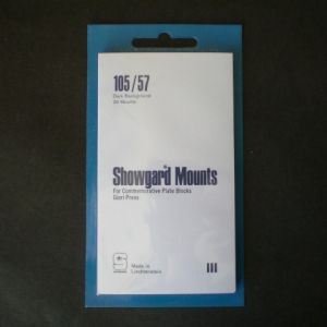 Showgard 105x57 Stamp Mount