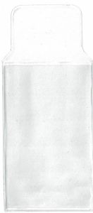 pack of 100 2 1/2 x 4 Vinyl Envelopes for 10oz Silver Bar
