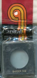 Capital #144 2x2 Barber Half Dollar Coin Holder