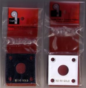 Capital #144 2x2 $2.50 Gold Coin Holder