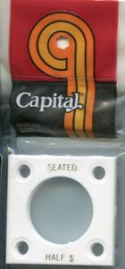 Capital #144 2x2 Seated Half Dollar Coin Holder