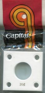 Capital #144 2x2 Twenty Cent Coin Holder