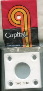 Capital #144 2x2 Two Cent Coin Holder