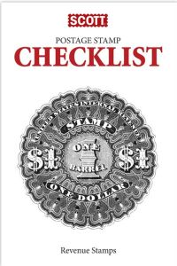 Scott Postage Stamp Checklist U.S. Revenue Stamps#160CK1