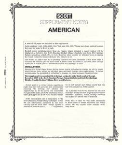 2017 Scott American Stamp Supplement #78 #170S017