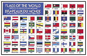 Flags of the World Seals