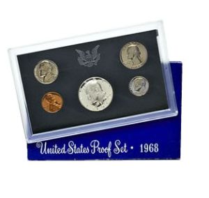 1968 United States Proof  Coin Set