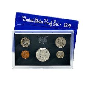 1970 United States Proof Coin Set 
