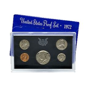 1972 United States Proof Coin Set