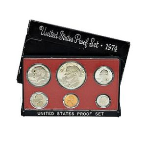 1974 United States Proof Coin Set