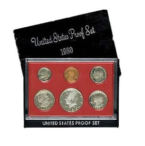 1980 United States Proof Coin Set