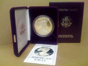 1986 Silver American Eagle Dollar Proof