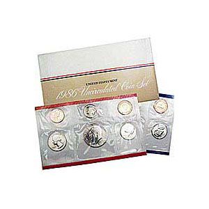 1986 United States Mint Coin Set