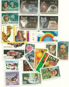United States Commerative Single Stamp Sets 1988 Scott #2369 to #2400