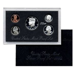 1992 Silver United States Proof Coin Set