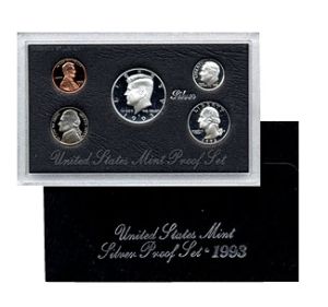 1993 Silver United States Proof Coin Set