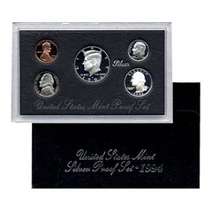 1994 Silver United States Proof Coin Set