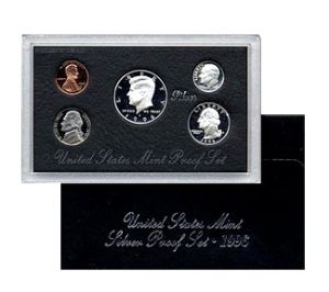 1996 Silver United States Proof Coin Set