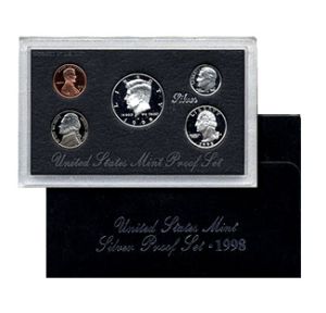 1998 Silver United States Proof Coin Set