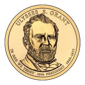 2011 P Ulysses S. Grant Presidential Dollar