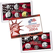 2004 United States Silver Proof 11 Coin Complete Set