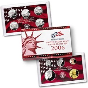 2006 United States Silver Proof 10 Coin Complete Set