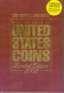2008 Red Book of U.S. Coins Leather Bound Hardcover