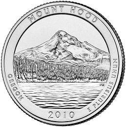 2010 P Mt. Hood National Park Quarter