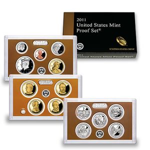 2011 United States Clad Proof 14 Coin Complete Set