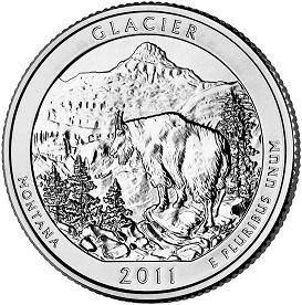 2011 P Glacier National Park Quarter